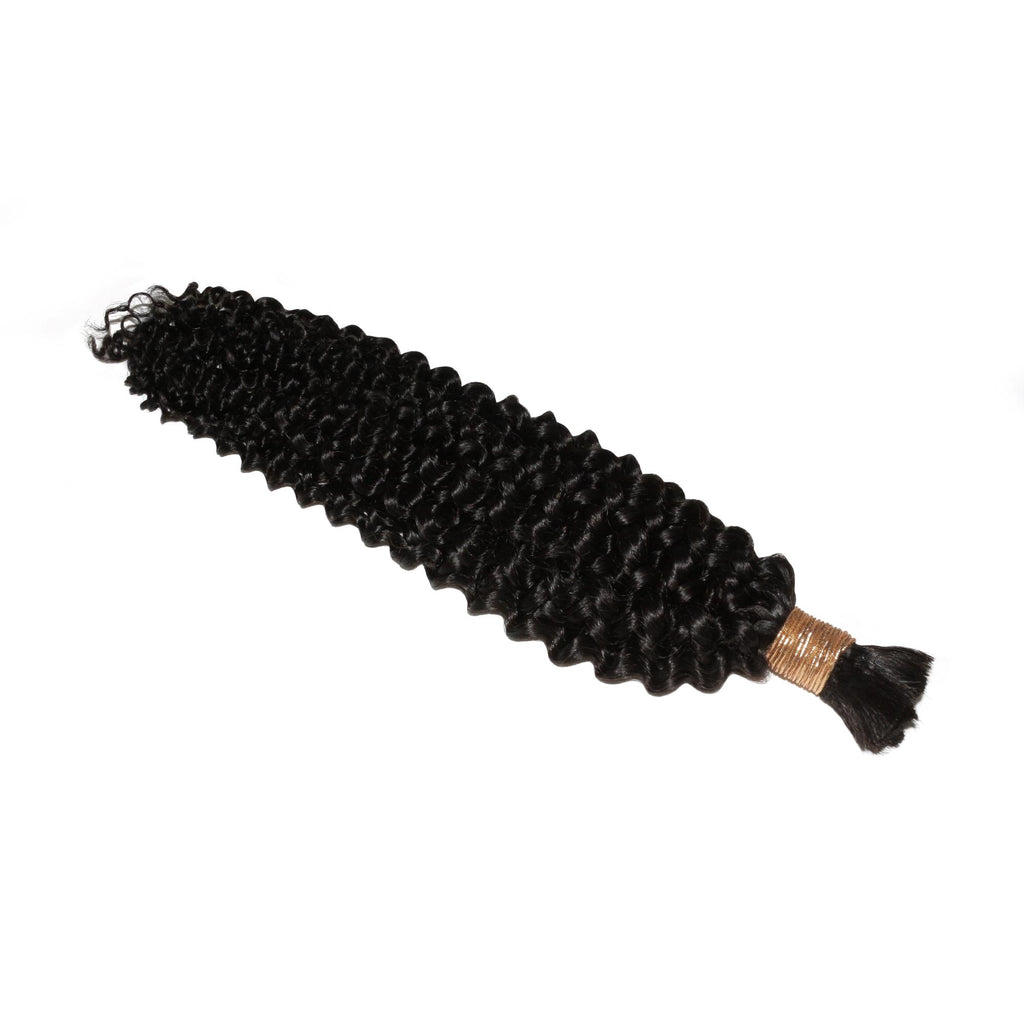 Kinky Curly Bulk 100% Human Braiding Hair - Private Label