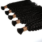 Kinky Curly Bulk 100% Human Braiding Hair - Private Label