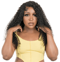 Kinky Curly 4x4 Transparent Lace 100% Human Hair Closure Wig - Private Label