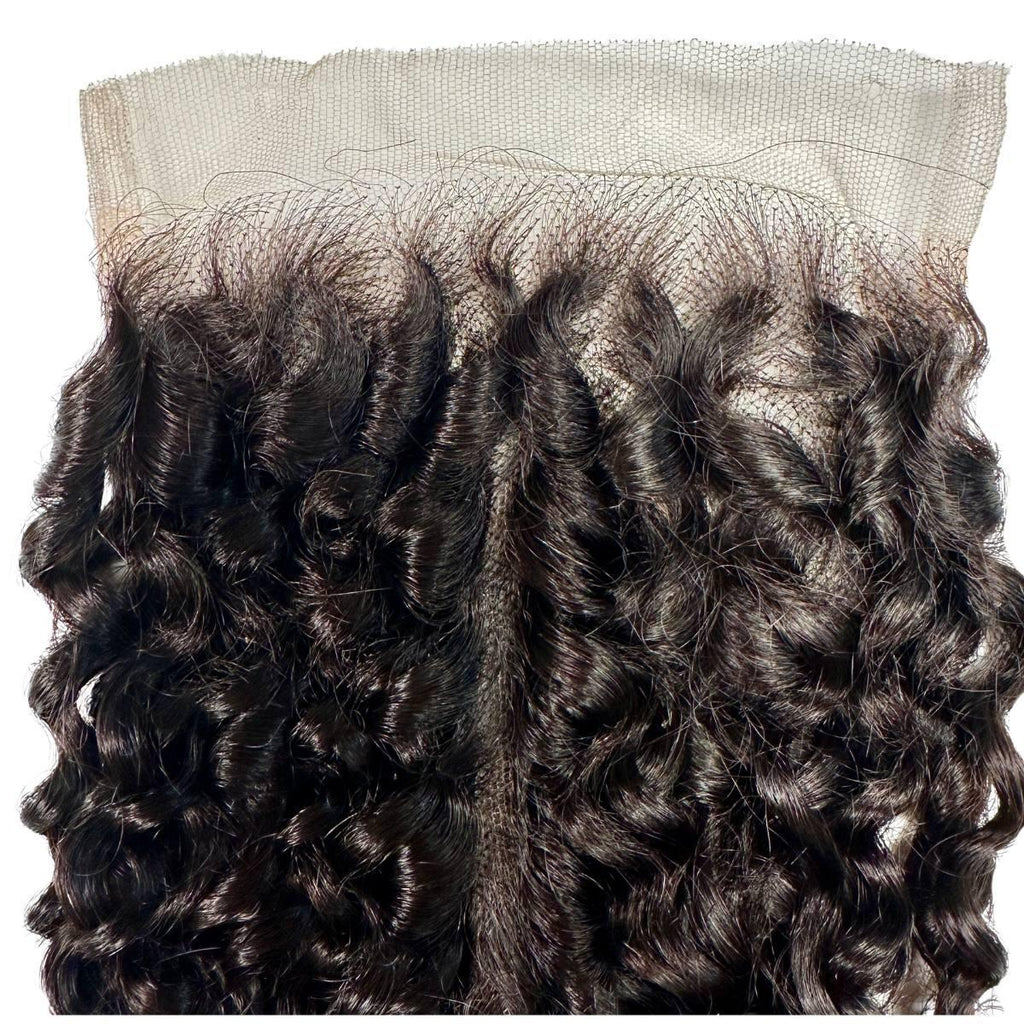 Kinky Curly 5x5 HD Lace Human Hair Closure - Private Label