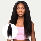 Kinky Straight 100% Human Hair Tape - In Extensions - Private Label