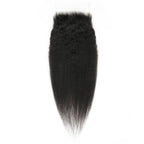Kinky Straight 5x5 HD Lace Human Hair Closure - Private Label