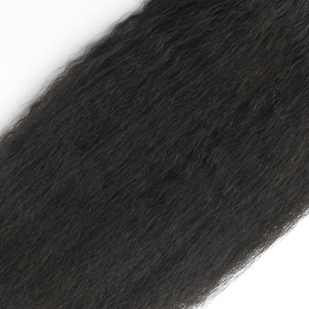Kinky Straight 5x5 HD Lace Human Hair Closure - Private Label