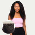 Kinky Straight 7x7 HD Lace Human Hair Closure - Private Label