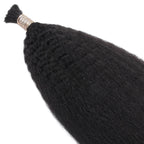 Kinky Straight Bulk 100% Human Braiding Hair - Private Label