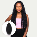 Kinky Straight Bulk 100% Human Braiding Hair - Private Label