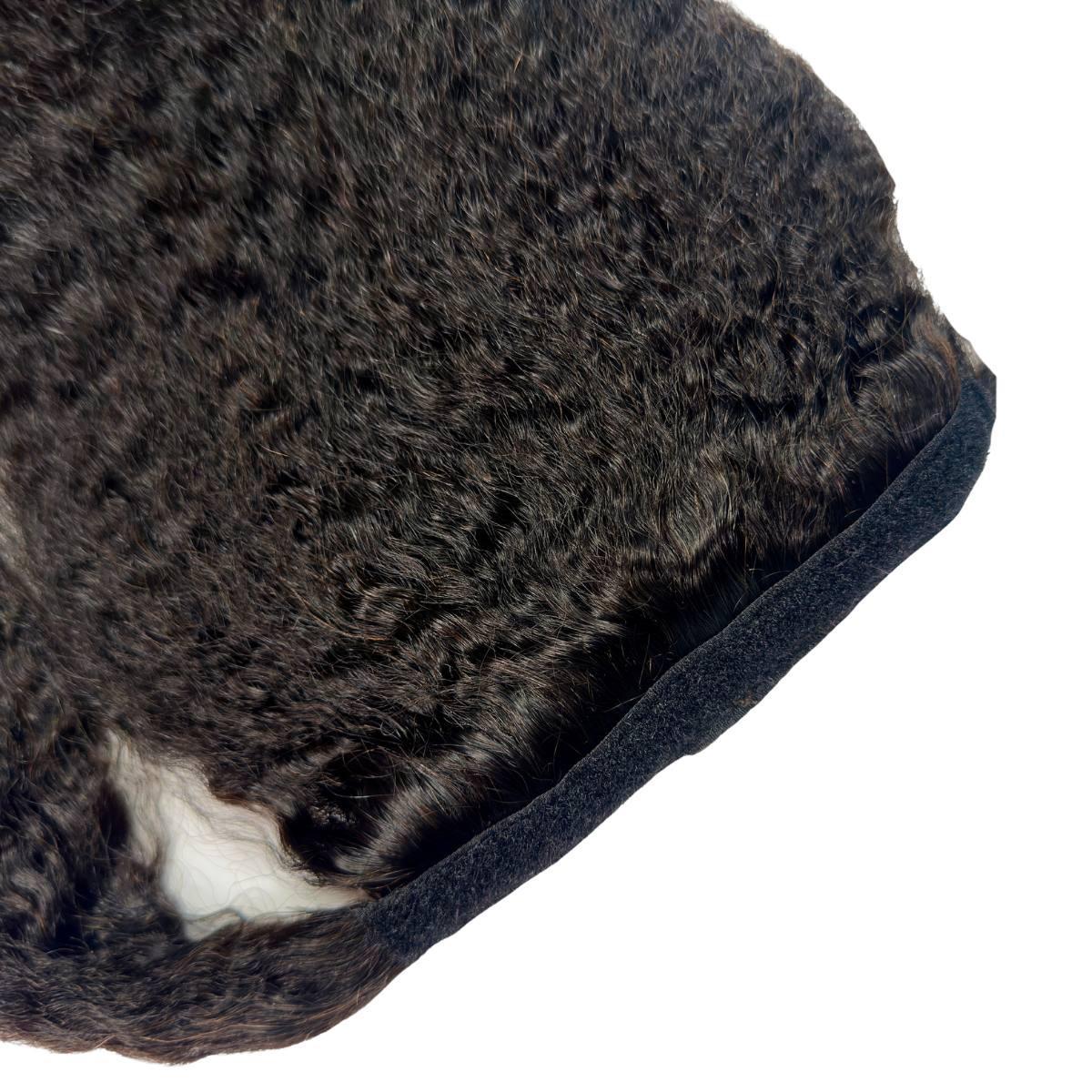 Kinky Straight 100% Human Hair Ponytail Extension - Private Label