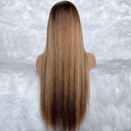 Layla Glueless 5x5 HD Lace Professionally Colored 100% Human Hair Closure Wig - Private Label