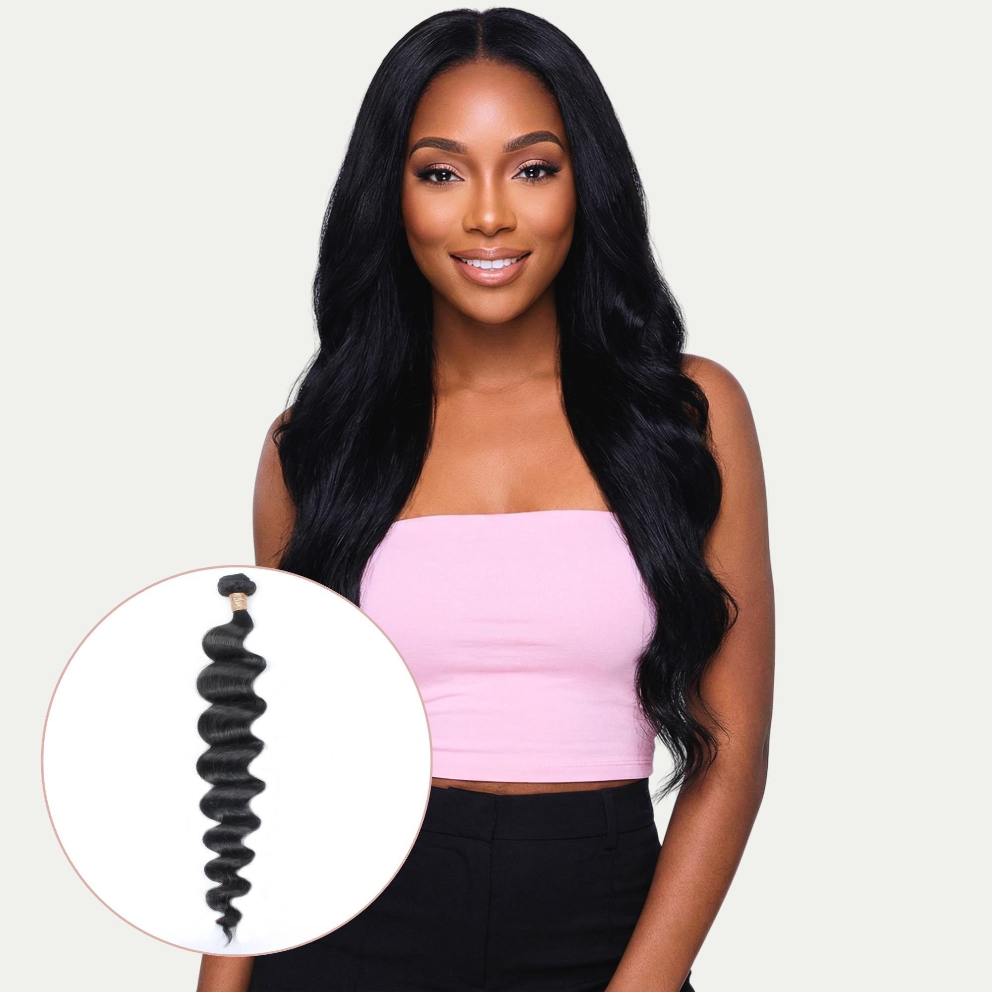 Loose Wave 100% Human Hair Bundles - Private Label