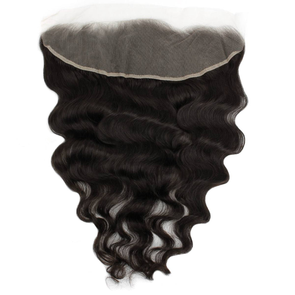 Loose Wave 13x4 Transparent Lace Human Hair Frontal - Private Label