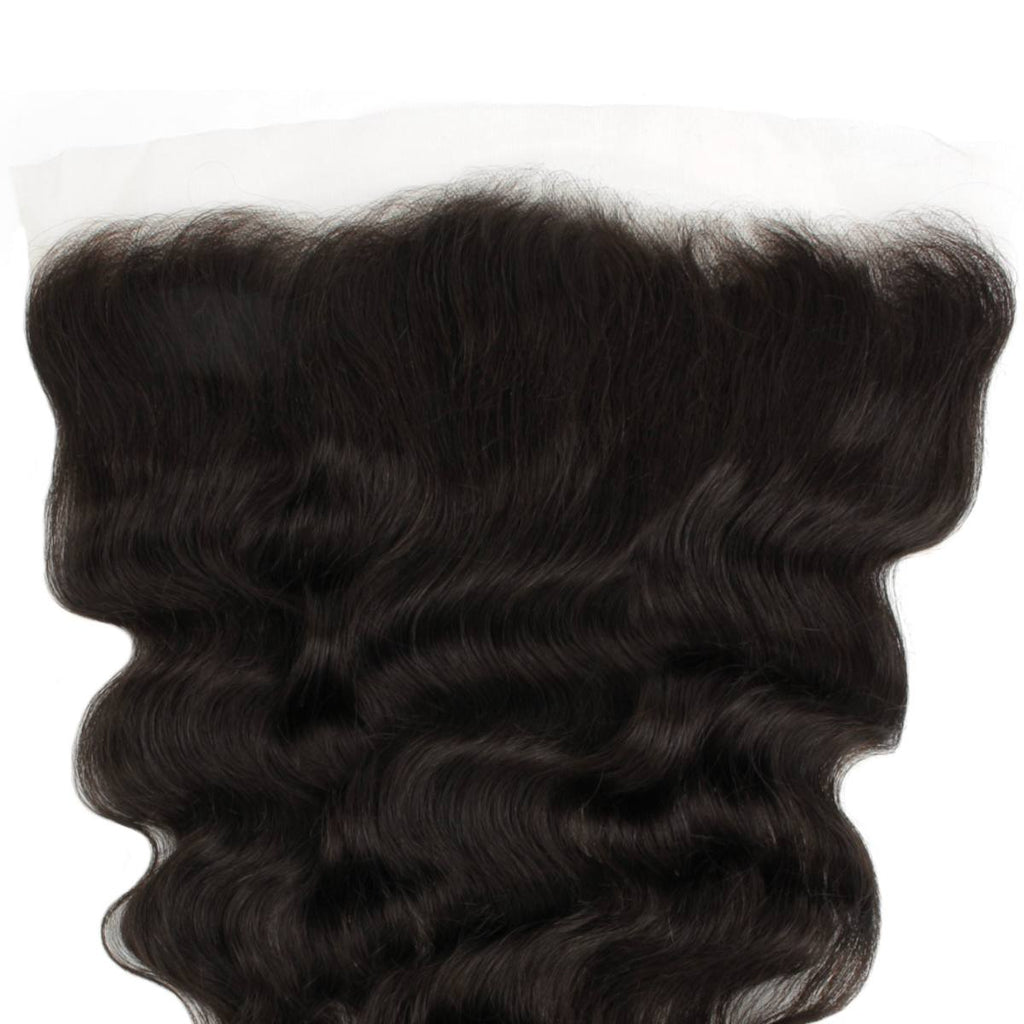 Loose Wave 13x4 Transparent Lace Human Hair Frontal - Private Label