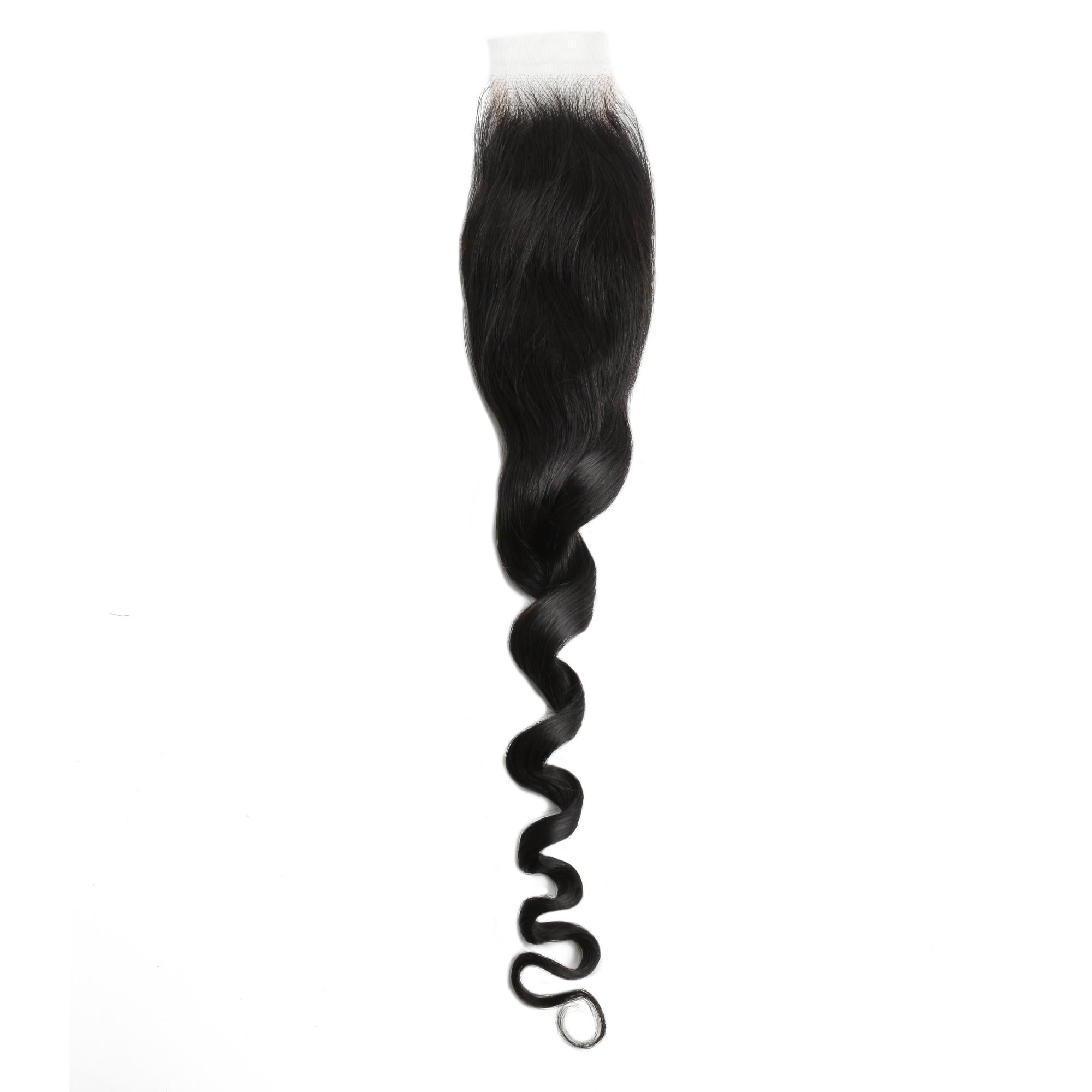 Loose Wave 2x6 HD Lace Human Hair Closure - Private Label