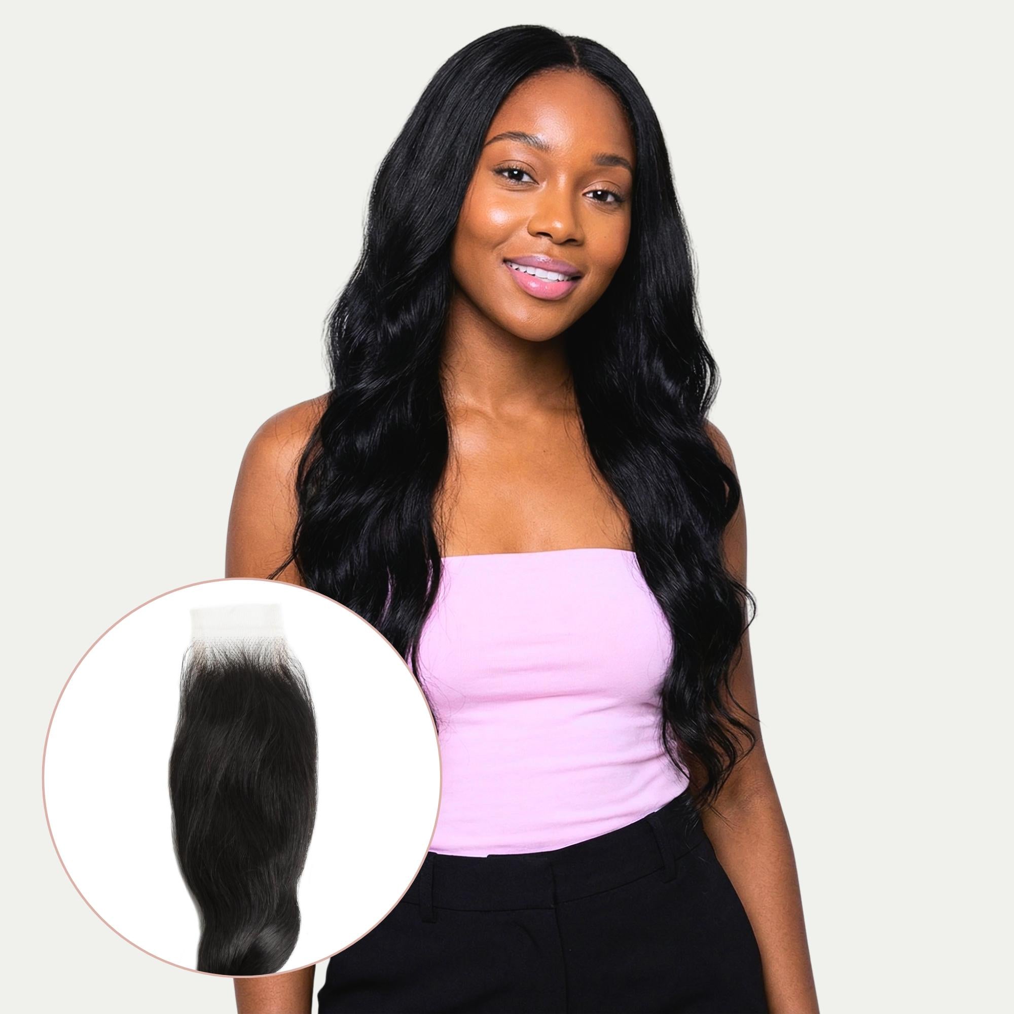 Loose Wave 2x6 HD Lace Human Hair Closure - Private Label