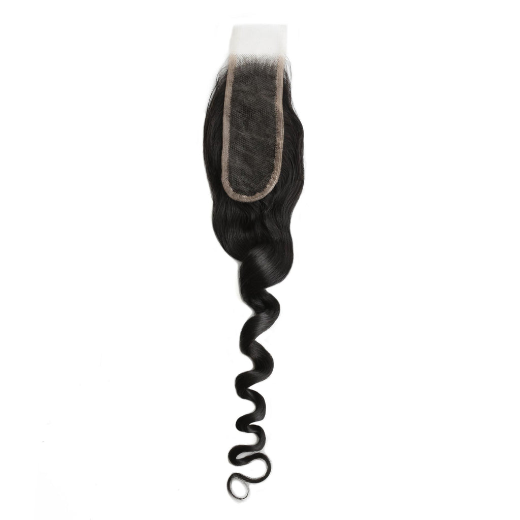 Loose Wave 2x6 HD Lace Human Hair Closure - Private Label