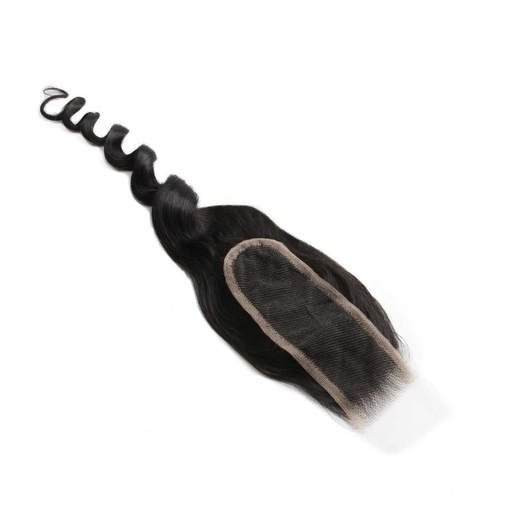 Loose Wave 2x6 HD Lace Human Hair Closure - Private Label