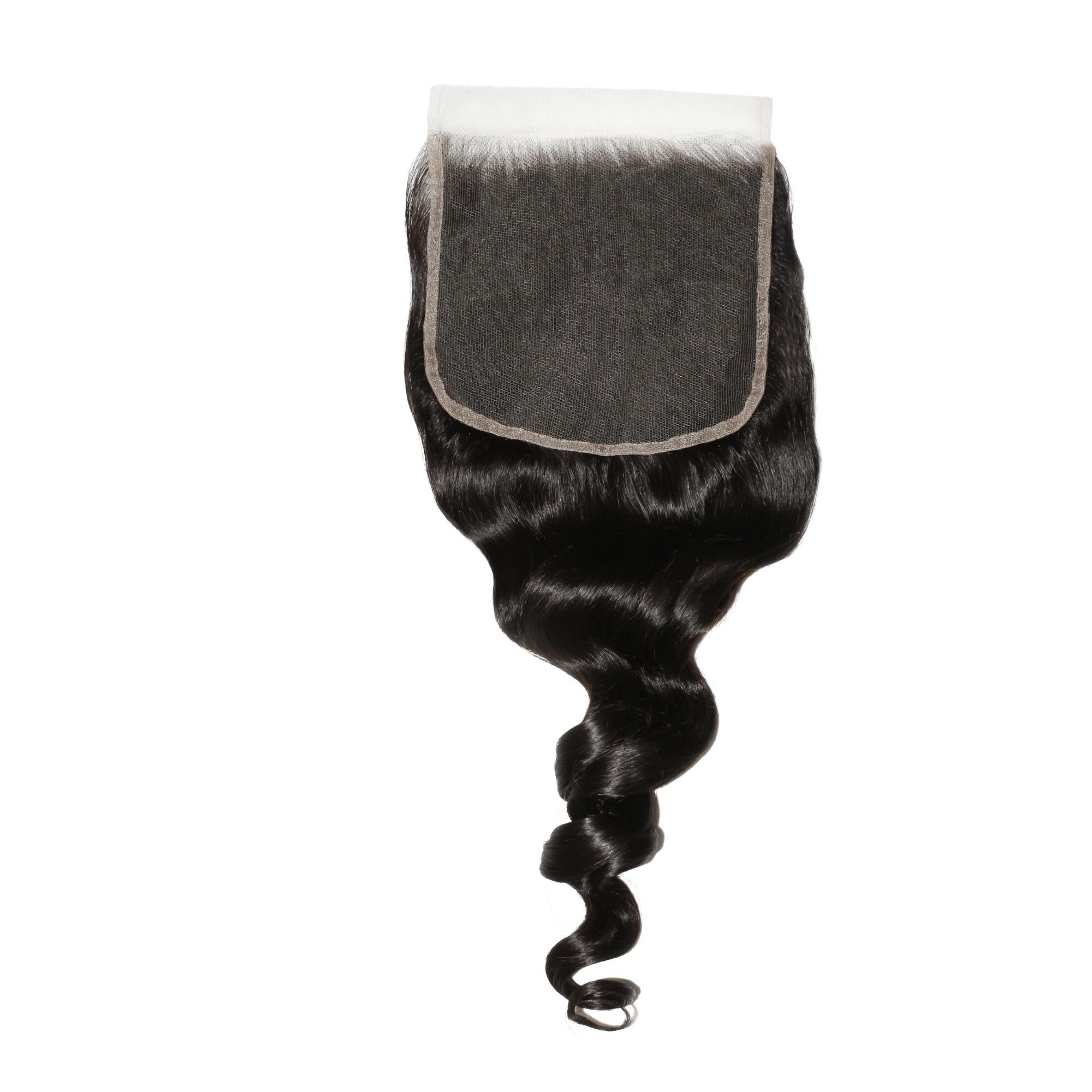 Loose Wave 6x6 HD Lace Human Hair Closure - Private Label
