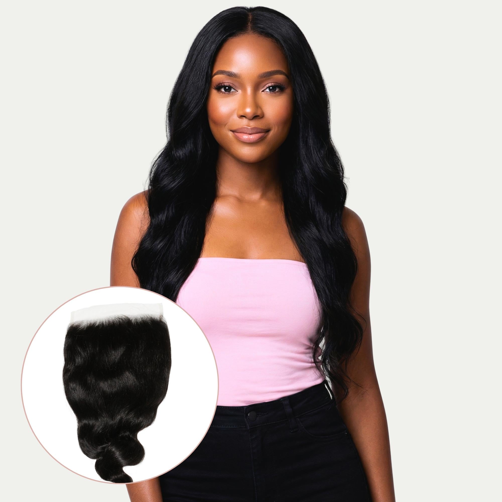 Loose Wave 7x7 HD Lace Human Hair Closure - Private Label