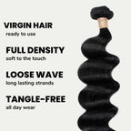 Loose Wave 100% Human Hair Bundles - Private Label