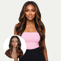 Luscious Glueless 5x5 HD Lace Professionally Colored 100% Human Hair Closure Wig - Private Label