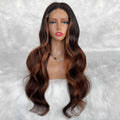 Luscious Glueless 5x5 HD Lace Professionally Colored 100% Human Hair Closure Wig - Private Label