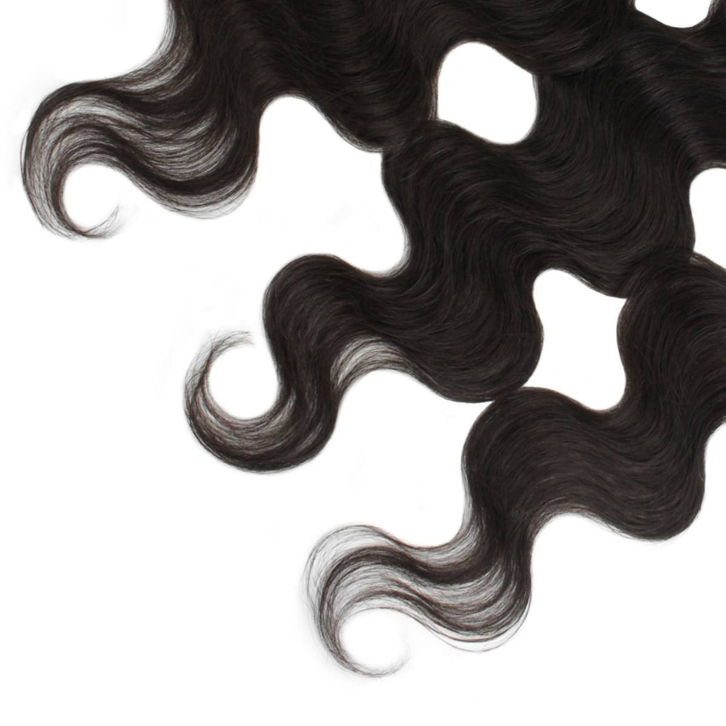 Malaysian Body Wave 13x4 Transparent Lace Human Hair Frontal - Private Label