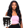 Malaysian Body Wave 13x4 Transparent Lace Human Hair Frontal - Private Label