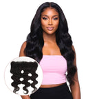 Malaysian Body Wave 13x4 Transparent Lace Human Hair Frontal - Private Label