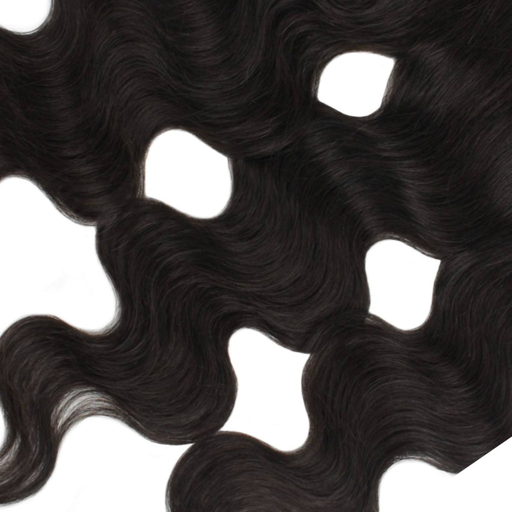 Malaysian Body Wave 13x4 Transparent Lace Human Hair Frontal - Private Label