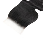 Malaysian Body Wave 4x4 Transparent Lace Human Hair Closure - Private Label