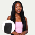 Malaysian Straight 4x4 Transparent Lace Human Hair Closure - Private Label