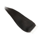 Malaysian Straight 4x4 Transparent Lace Human Hair Closure - Private Label