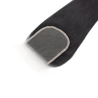 Malaysian Straight 4x4 Transparent Lace Human Hair Closure - Private Label