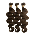 Medium Brown Body Wave 100% Human Hair Bundle Deal - Private Label