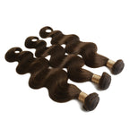 Medium Brown Body Wave 100% Human Hair Bundle Deal - Private Label
