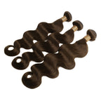 Medium Brown Body Wave 100% Human Hair Bundle Deal - Private Label