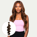 Medium Brown Body Wave 100% Human Hair Bundles - Private Label