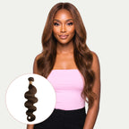 Medium Brown Body Wave 100% Human Hair Bundles - Private Label