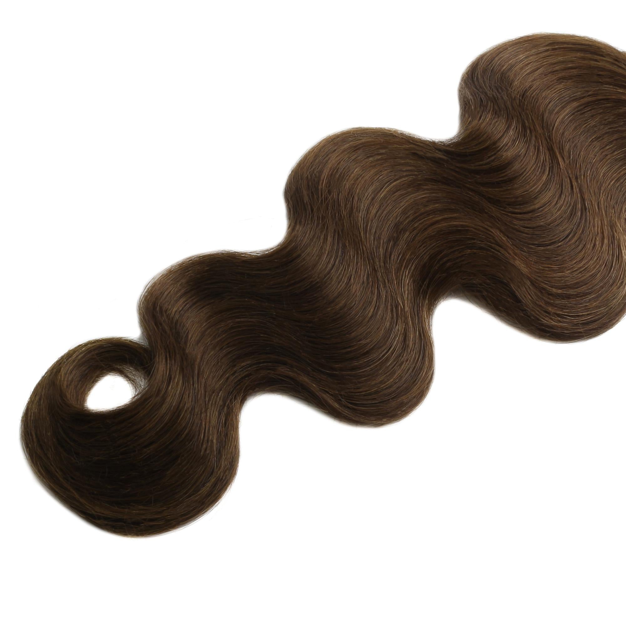 Medium Brown Body Wave 100% Human Hair Bundles - Private Label