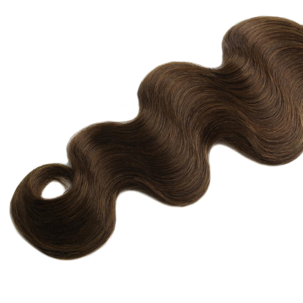 Medium Brown Body Wave 100% Human Hair Bundles - Private Label