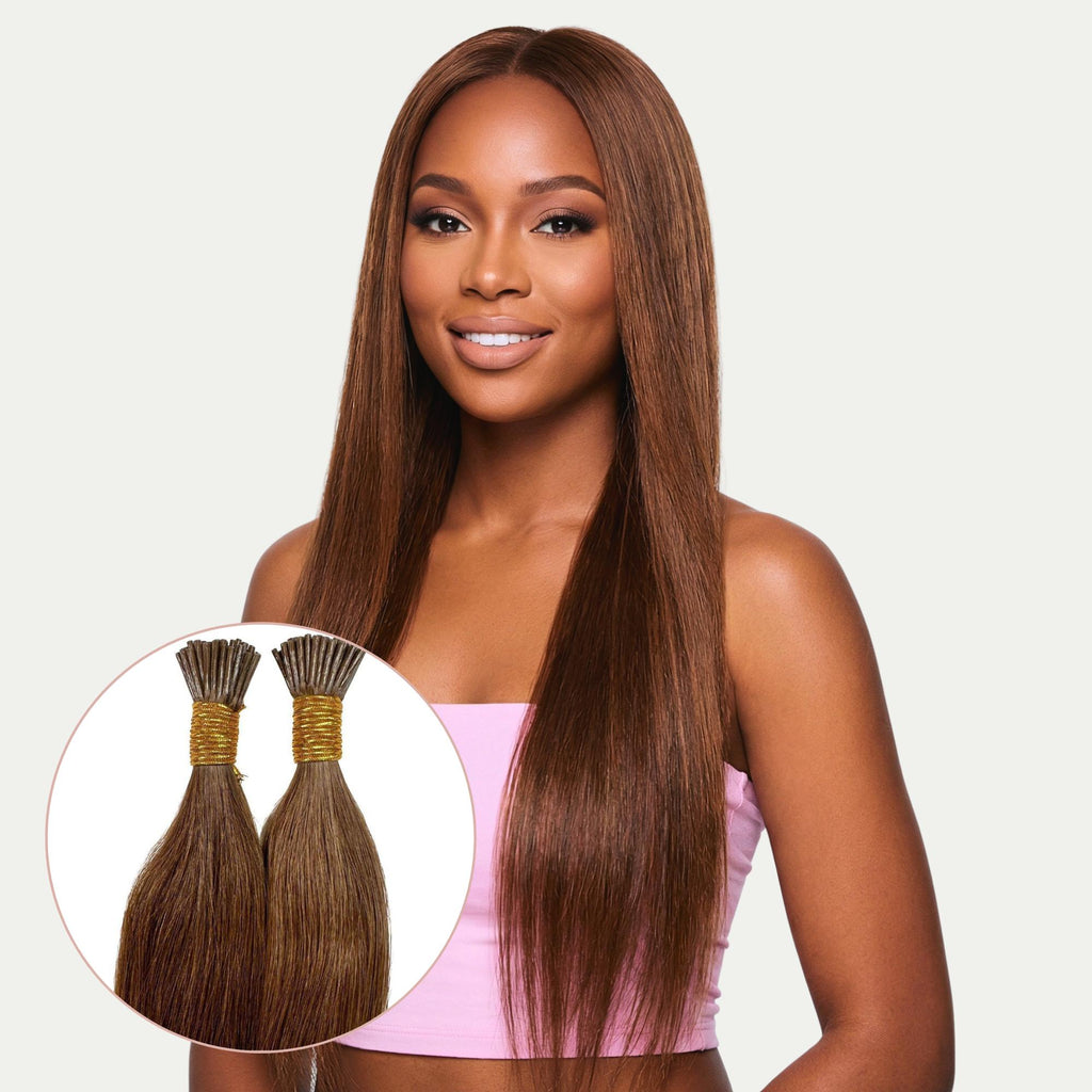 Medium Brown Straight I - Tip - Private Label