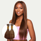 Medium Brown Straight I - Tip - Private Label