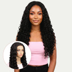 Messy Curl 2x6 HD Lace Closure 100% Human Hair Glueless Wig - Private Label