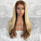 Monique Glueless 5x5 HD Lace Professionally Colored 100% Human Hair Closure Wig - Private Label