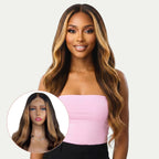 Mystique Glueless 5x5 HD Lace Professionally Colored 100% Human Hair Closure Wig - Private Label
