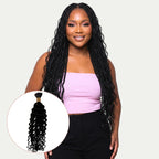 Ocean Wave Bulk 100% Human Braiding Hair - Private Label