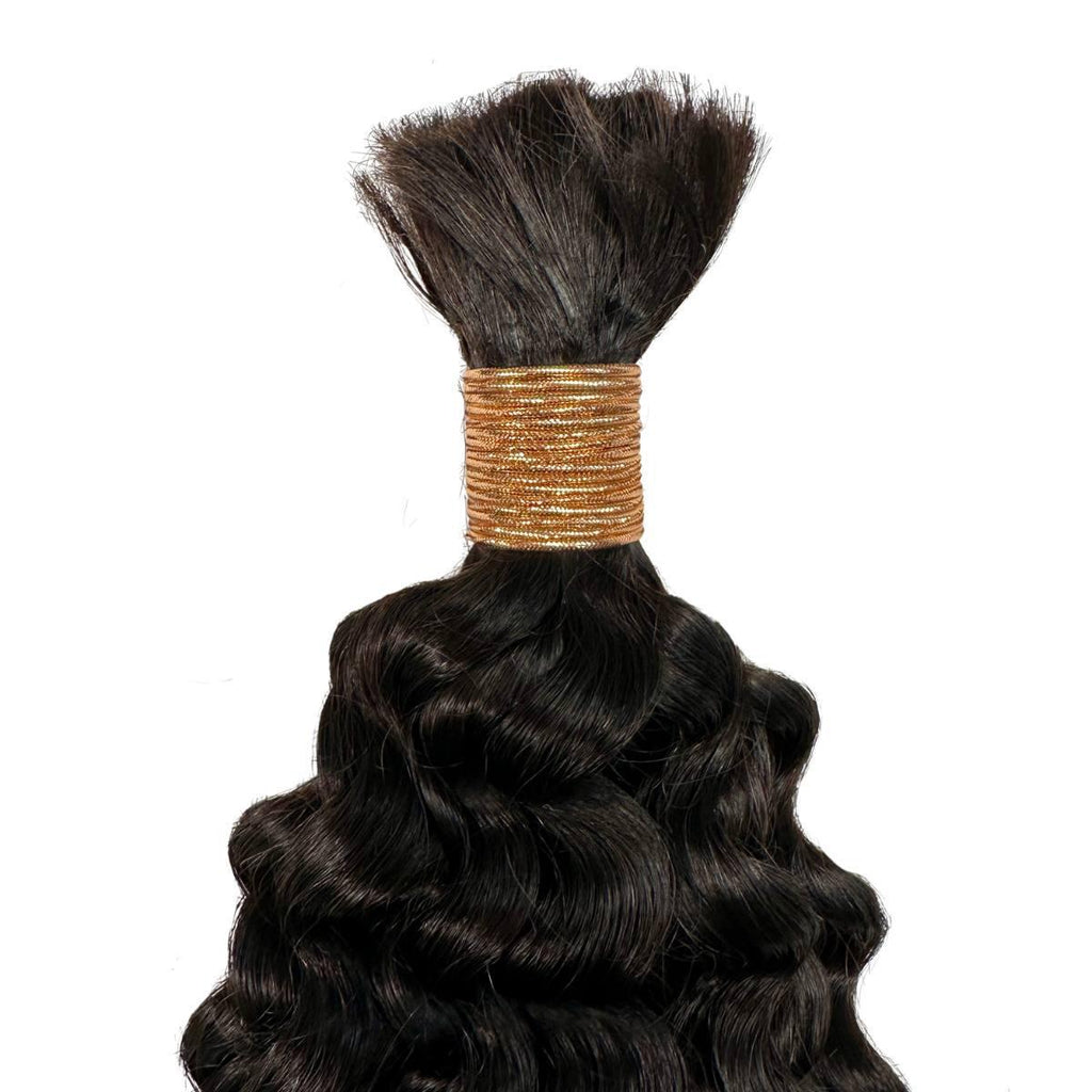 Ocean Wave Bulk 100% Human Braiding Hair - Private Label