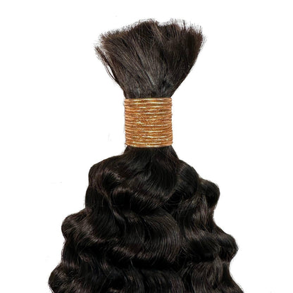 Ocean Wave Human Bulk Hair