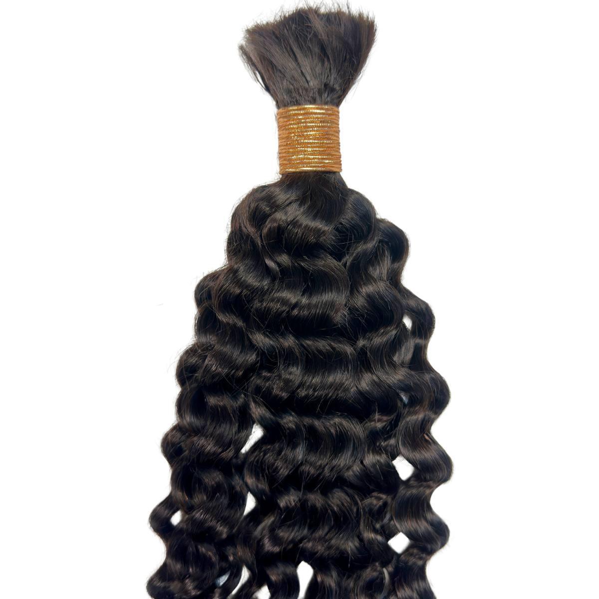Ocean Wave Human Bulk Hair Extensions