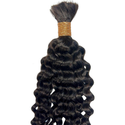 Ocean Wave Human Bulk Hair Extensions