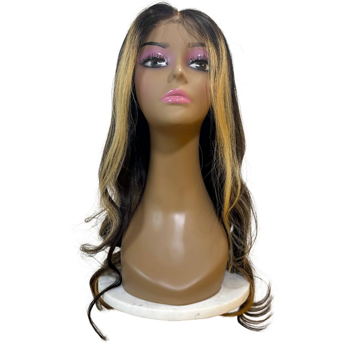 Ombre Highlight Body Wave 5x5 HD Closure Wig 26" SALE